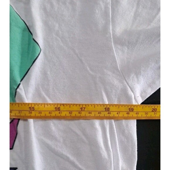 Taco Bell Men’s Large White Graphic T-Shirt Retro Fast Food Shattered Logo Tee - Picture 4 of 6